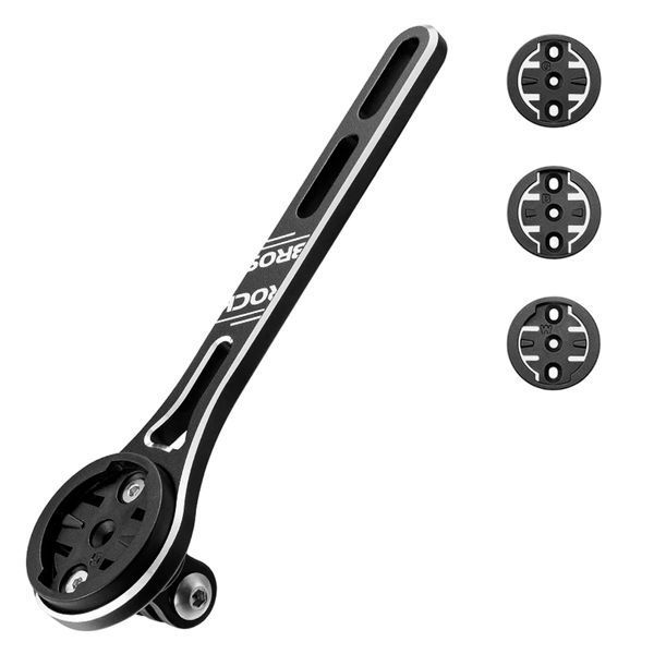 Универсальное крепление Garmin Wahoo Bryton и для фонариков и GoPro ROCKBROS FKALL Черный RB-FKALL-4926 фото