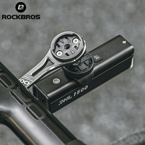 Универсальное крепление Garmin Wahoo Bryton и для фонариков и GoPro ROCKBROS FKALL Черный RB-FKALL-4926 фото