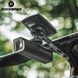 Универсальное крепление Garmin Wahoo Bryton и для фонариков и GoPro ROCKBROS FKALL Черный RB-FKALL-4926 фото 4