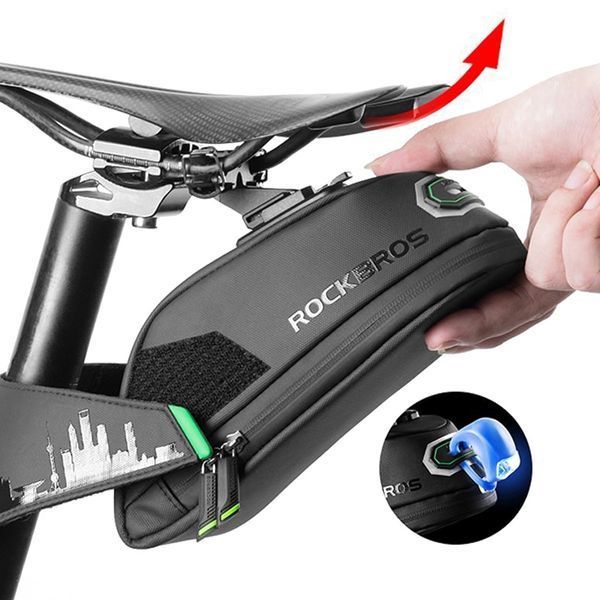 Велосипедная сумка под седло ROCKBROS C27-1 Черный RB-C27-1-1313 фото