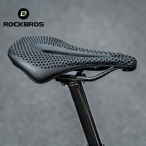 Седло для велосипеда на 3D принтере с анатомическим отверстием ROCKBROS US154 RB-US154-5284 фото