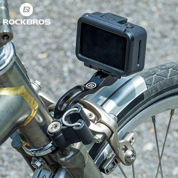 Кріплення для ліхтариків або GoPro для складаних велосипедів Brompton ROCKBROS FK-308 Чорний RB-FK308-4927 фото