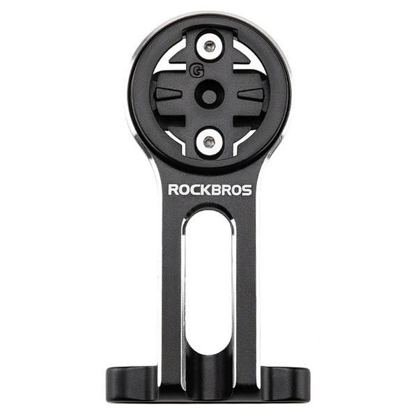 Кріплення для велосипеда під Garmin Bryton Wahoo GoPro велокомп&rsquo;ютерів та ліхтариків ROCKBROS 2900010 Чорне M RB-2900010-5205 фото