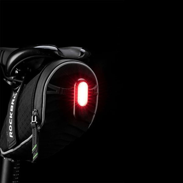 Фонарь/габарит/стоп задний на велосипед ROCKBROS DT-6005B Красный с синим RB-PT-6005B-2423 фото