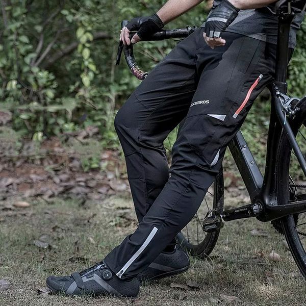 Штани спортивні велосипедні еластичні демісезон ROCKBROS RKCK0001 розмір M Чорні RB-RKCK0001-5812 фото