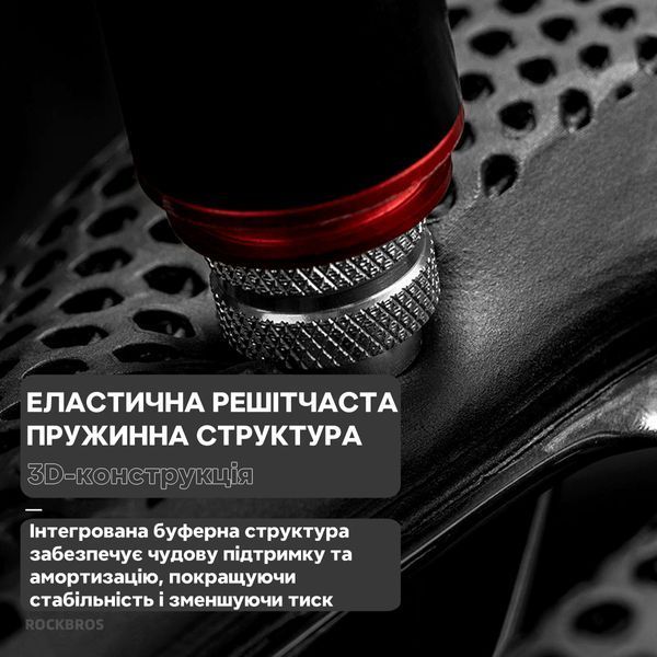 Седло для велосипеда на 3D принтере с анатомическим отверстием ROCKBROS US154 RB-US154-5285 фото