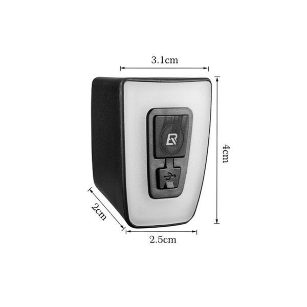 Фонарь/стоп задний на велосипед ROCKBROS TT30-WD Черный RB-TT30-WD-2426 фото