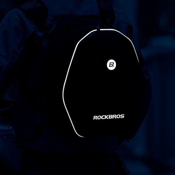 Розширювана мото сумка на сидіння мотоцикла ROCKBROS MI-FL50 Чорна RB-MI-FL50-4700 фото