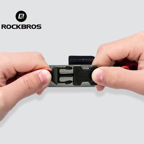 Затискач для штанів світловідблискувальний ремінець для одягу ROCKBROS D86 Чорний RB-D86-5201 фото