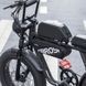 Велосипедна сумка під раму велосипеда велкро ROCKBROS ODR-66 Чорна під карбон RB-ODR-66-4701 фото 6
