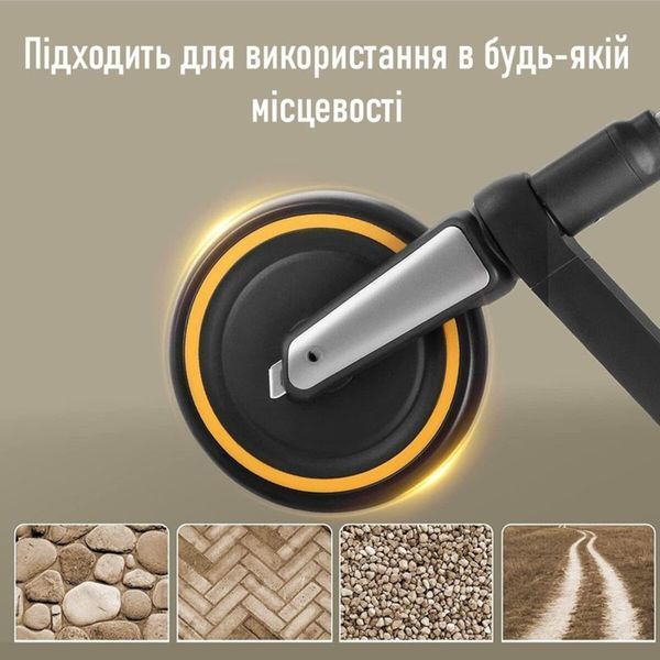 Дитячий велосипед, баланс байк, біговел 3 в 1 ROCKBROS Baby Traveler для дітей від 1 до 5 років Чорний з жовтим RB-0191002-4055 фото