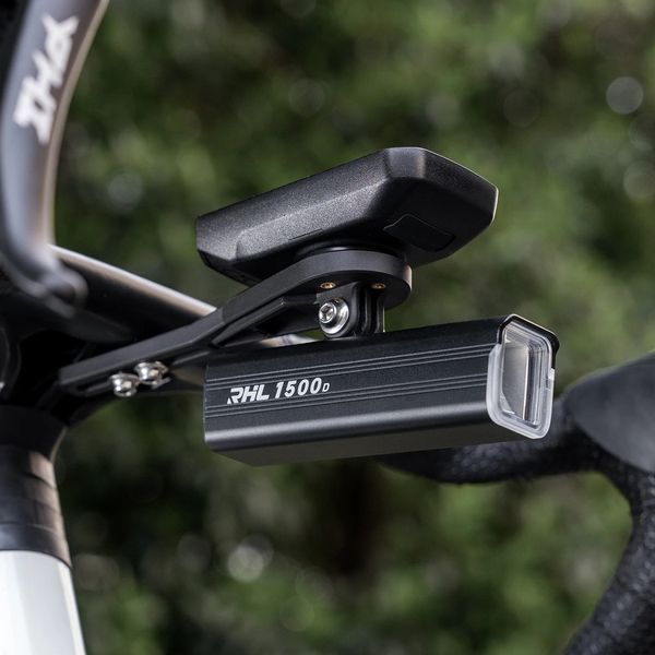 Універсальне кріплення Garmin Bryton Wahoo для ліхтариків тв GoPro ROCKBROS KR290 Чорний RB-KR290-7269 фото