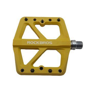 Платформенные нейлоновые педали ROCKBROS M906 на промышленных подшипниках Желтые RB-M906-4009 фото