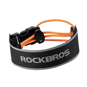 Затискач для штанів світловідблискувальний ремінець для одягу ROCKBROS D87 Чорний RB-D87-5530 фото