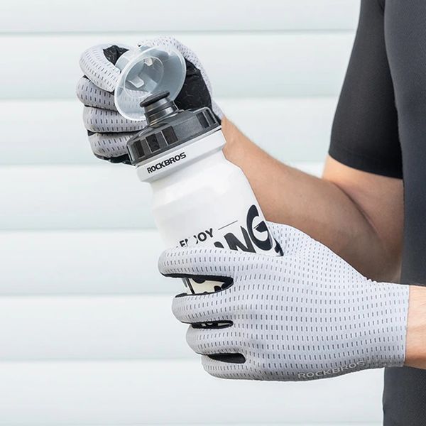 Перчатки полнопалые для тренировок ROCKBROS S499 Лето Зеленый Размер 2XL RB-S499-6112 фото
