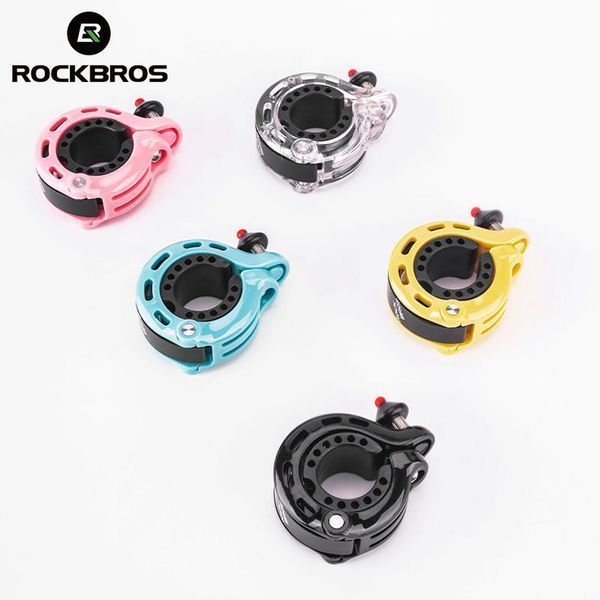 Механический велосипедный звонок сигнал 100 дБ ROCKBROS LD-Q1 Черный RB-LD-Q1-6640 фото