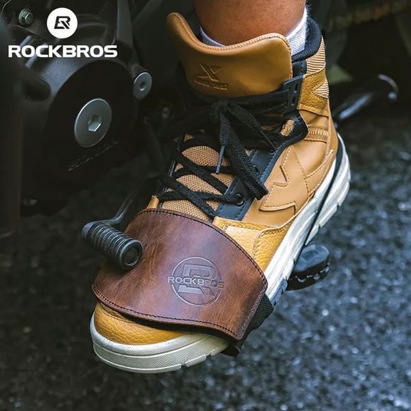 Защитная накладка для обуви под переключение передач на мотоцикле ROCKBROS MTB002 Коричневая RB-MTB002-5539 фото