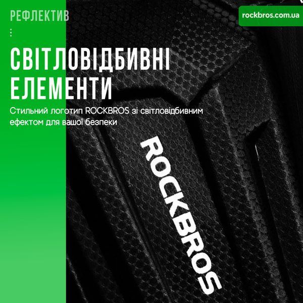 Велосипедная сумка на раму велкро для телефона до 8" ROCKBROS B68 Черный RB-B68-2354 фото