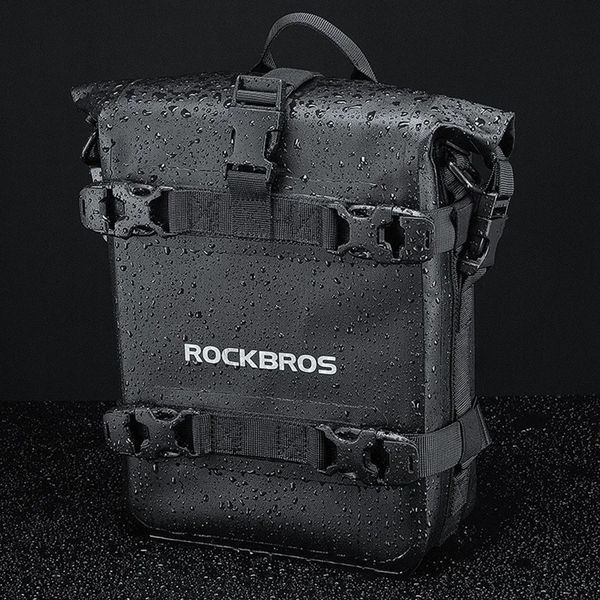 Мото сумка на бік мотоцикла універсальна ROCKBROS C3014 Чорний RB-C3014-6575 фото