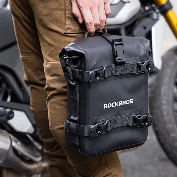 Мото сумка на бік мотоцикла універсальна ROCKBROS C3014 Чорний RB-C3014-6575 фото