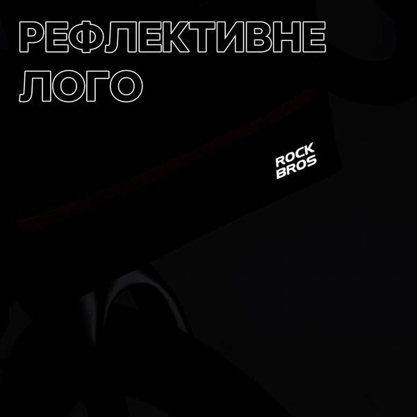 Велосипедная сумка на руль рефлективная ROCKBROS W128G Коричневая RB-W128G-6554 фото