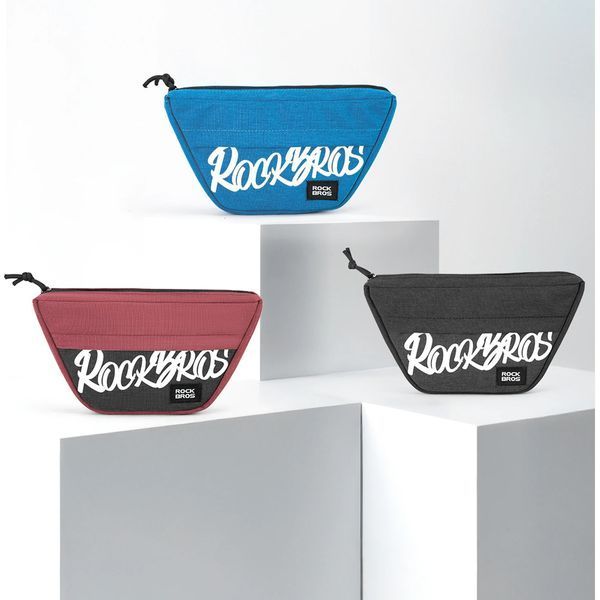 Велосипедная сумка на руль велкро ROCKBROS G011 Черная RB-G011-7148 фото