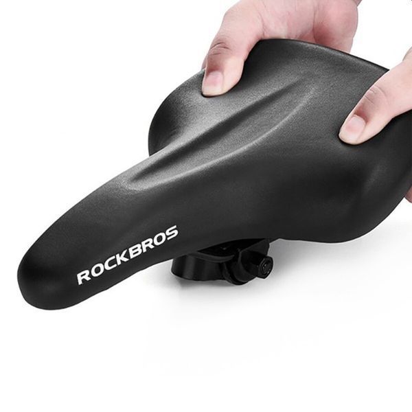 Комфортне сідло / сидіння на велосипед ROCKBROS AQ-106 Чорне RB-AQ-106-2882 фото
