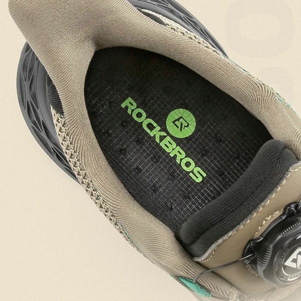 Спортивне кросівки взуття снікерси з механізмом регулювання BOA ROCKBROS LF178 розмір 40 Зелені RB-LF178-5665 фото