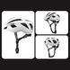 Велосипедный шлем ROCKBROS LK11 Размер M (54-58 см) In-Mold | Fidlock | Ionic+ Матовый белый RB-LK11-6580 фото 4