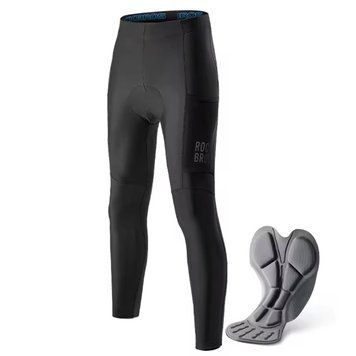 Велосипедні спортивні штани для 10-20&deg;С ROCKBROS YPK1011 розмір M Чорний RB-YPK1011-5369 фото