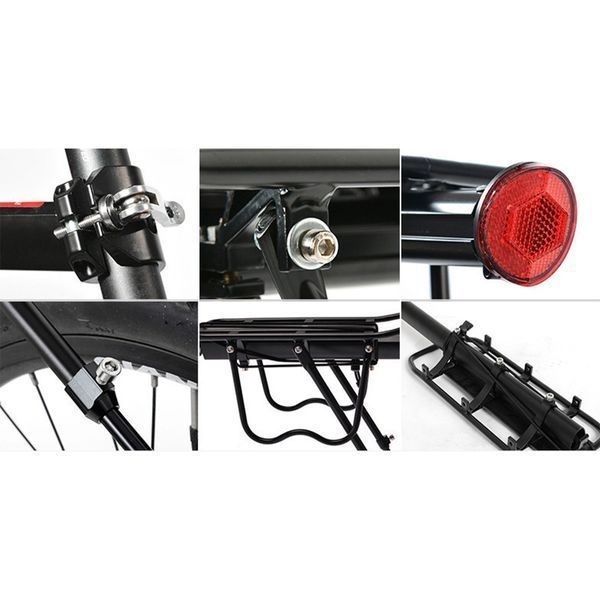 Багажник на велосипед ROCKBROS HJ1009 Чорний RB-HJ1009-4023 фото