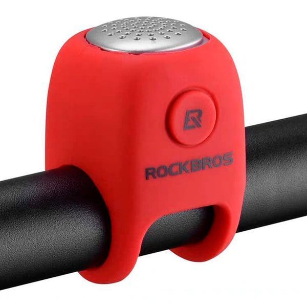 Електронний велосипедний дзвоник ROCKBROS RB-CB1709 Червоний RB-CB1709-1095 фото