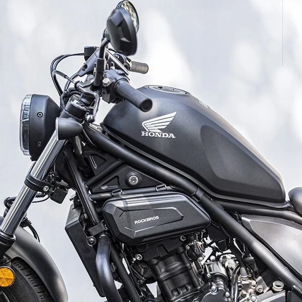 Мото сумка на ліву частину мотоцикла універсальна ROCKBROS CM300 Чорний RB-CM300-6573 фото