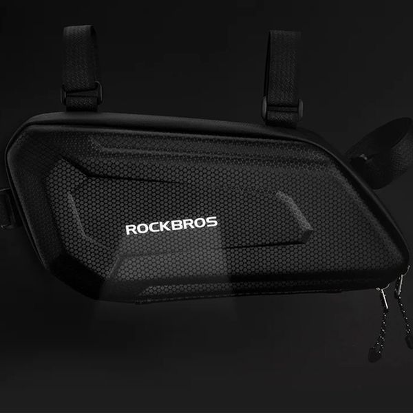 Мото сумка на ліву частину мотоцикла універсальна ROCKBROS CM300 Чорний RB-CM300-6573 фото