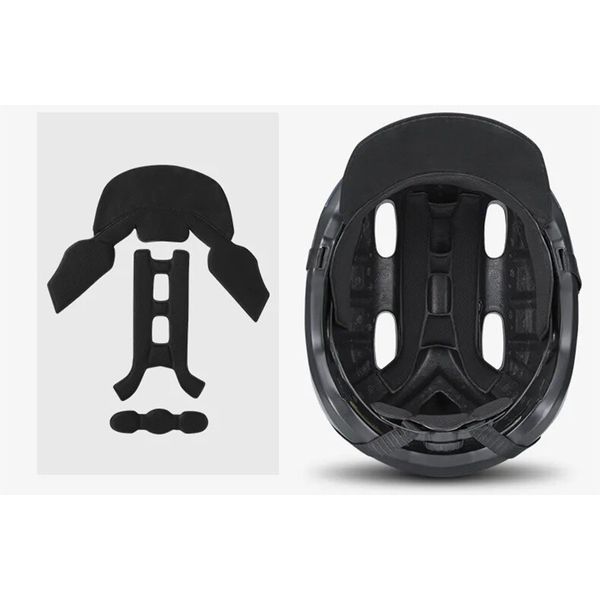 Вело шлем ROCKBROS WT-09 (57-62 см) In-Mold Черный RB-WT-09-3870 фото