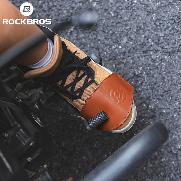 Защитная накладка для обуви под переключение передач на мотоцикле ROCKBROS MTB002 Коричневая RB-MTB002-4858 фото