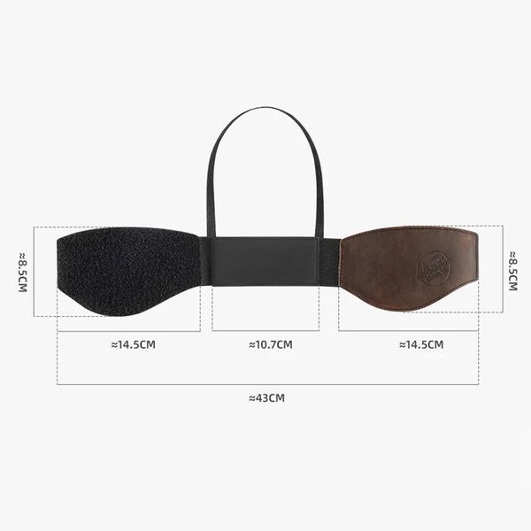 Защитная накладка для обуви под переключение передач на мотоцикле ROCKBROS MTB002 Коричневая RB-MTB002-4858 фото