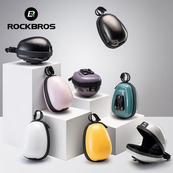 Компактная велосипедная сумка под сиденье на подседельный штырь ROCKBROS HSSTB Белая RB-HSSTB-5211 фото