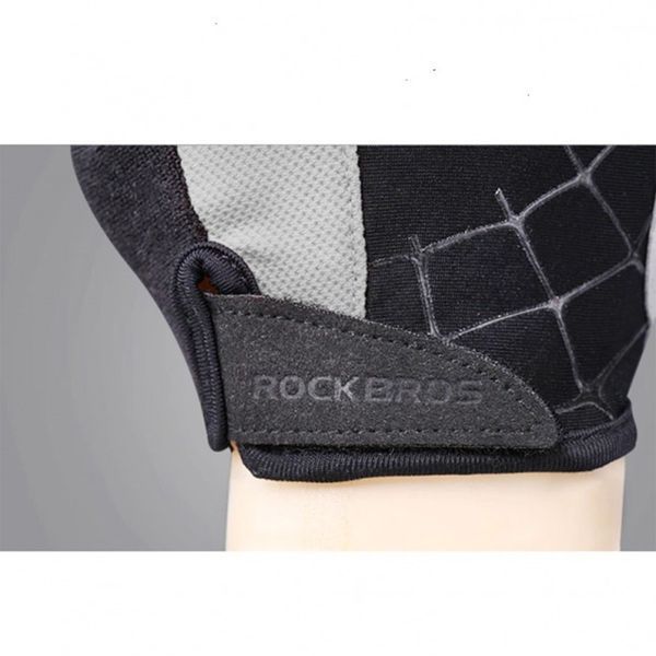 Рукавички безпалі для тренувань ROCKBROS S109 Чорний з червоним Розмір: XL RB-S109-1297 фото