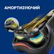 Сідло для велосипеда з анатомічним отвором світловідблискувальне ROCKBROS GRDLCK Чорне RB-GRDLCK-4826 фото 3