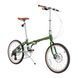 Велосипед складной ROCKBROS ACS-16M на 8-скоростной трансмиссии Shimano Хромомолибденова Сталь Ретро Дизайн Зеленый RB-ACS20E-5275 фото 1