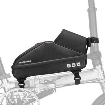 Велосипедная сумка на раму велкро для фляги ROCKBROS B83 Черный RB-B83-2715 фото