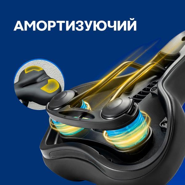 Седло для велосипеда с анатомическим отверстием ROCKBROS GRDLCK Черное RB-GRDLCK-4827 фото