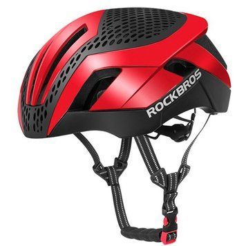 Вело шлем ROCKBROS TT-30 (57-62 см) In-Mold Красный с черным RB-TT-30-2786 фото
