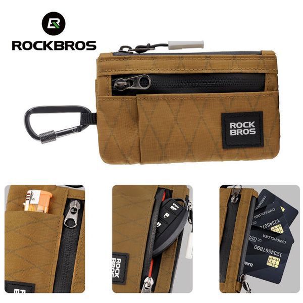 Гаманець органайзер ріпстоп спортивний ROCKBROS L002 Оливковий RB-L002-5995 фото