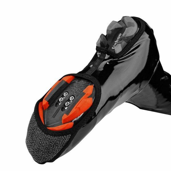 Водостійкі велобахіли / захист для взуття ROCKBROS LF1014 розмір 42-46 L Чорні RB-LF1014-3988 фото