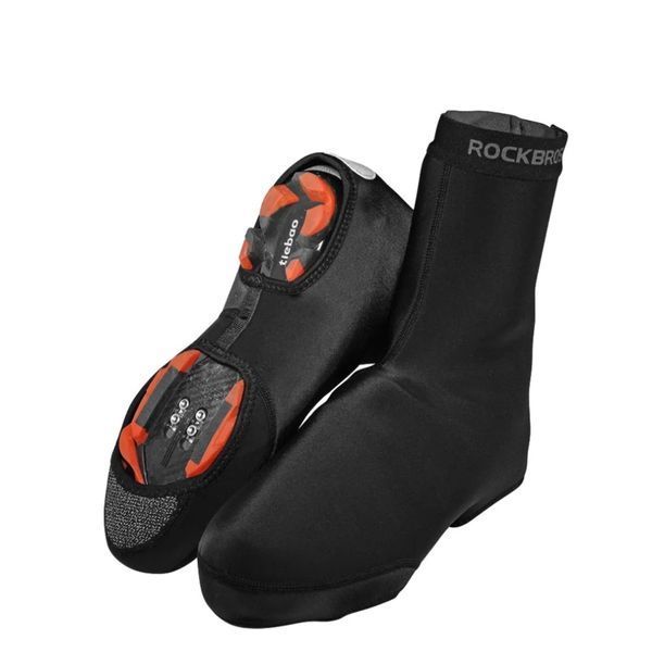 Водостойкие велобахиллы / защита для обуви ROCKBROS LF1015 размер 42-46 L Черные RB-LF1015-3989 фото