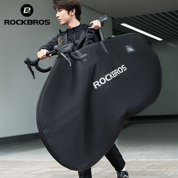 Сумка чехол для переноски велосипедов 26" 27.5" 700C переносная ROCKBROS D1678 Черная RB-D1678-6570 фото