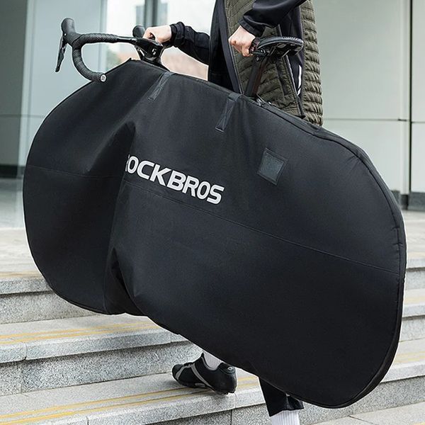Сумка чехол для переноски велосипедов 26" 27.5" 700C переносная ROCKBROS D1678 Черная RB-D1678-6570 фото