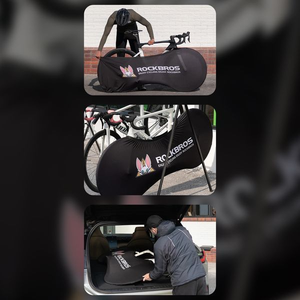 Сумка чохол для перевезення велосипедів 26-29'' 700C ROCKBROS D95 Чорна RB-D95-7233 фото